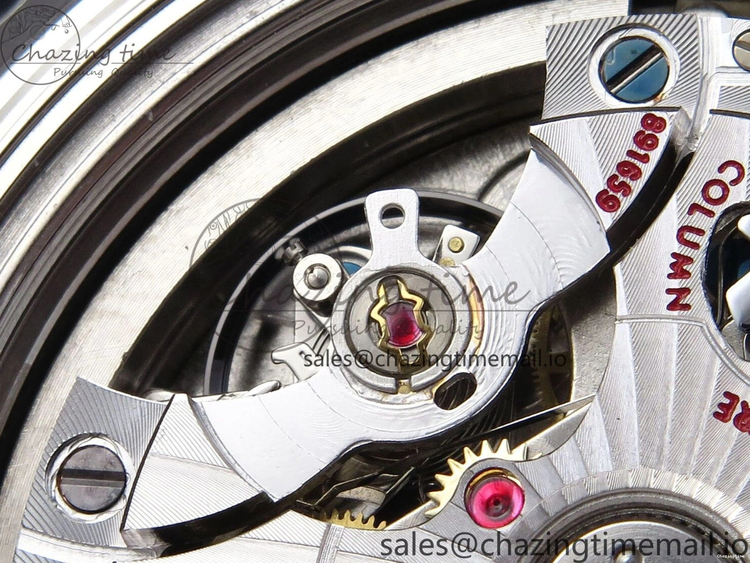 0111 Seamaster 300m Chrono SS YG OMF 1:1 Best Edition Blue Dial on SS YG Bracelet A Popular 7685